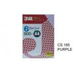 JIWA 6 SHEET CARD 160GSM CS185 PURPLE